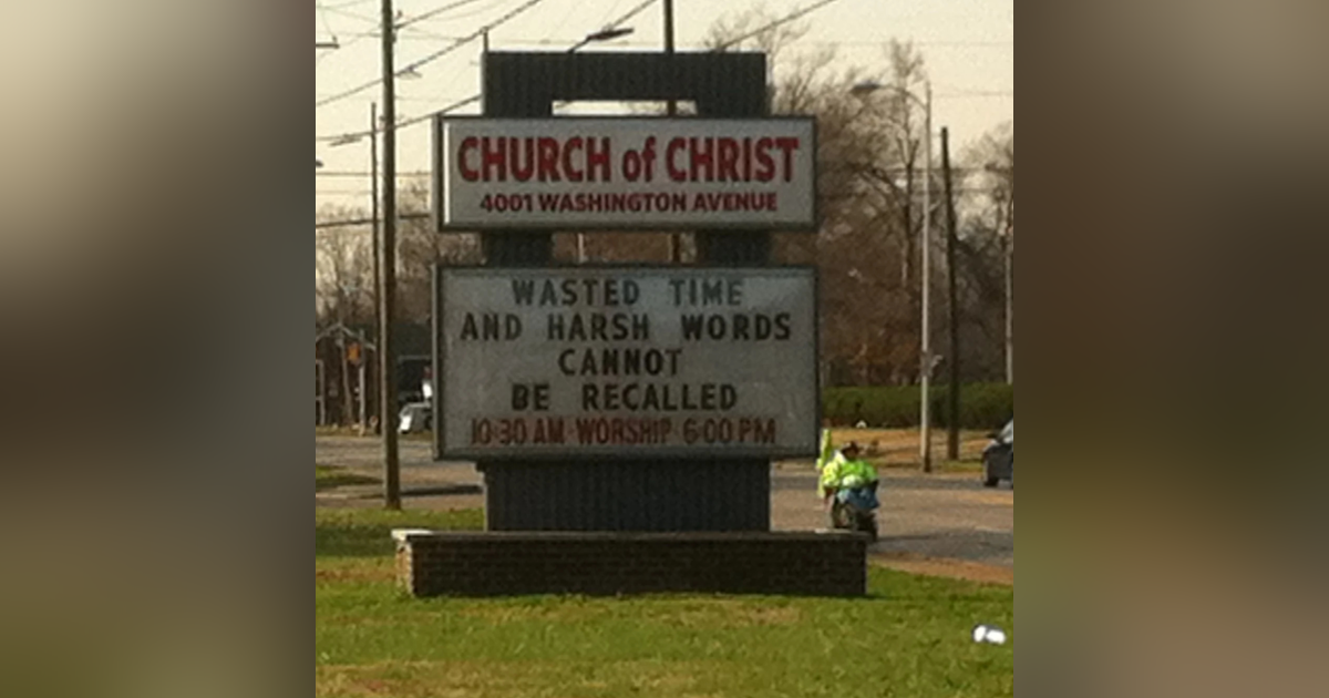 Ep 75: Wasted Time and Harsh Words Ep 75: Wasted Time and Harsh Words