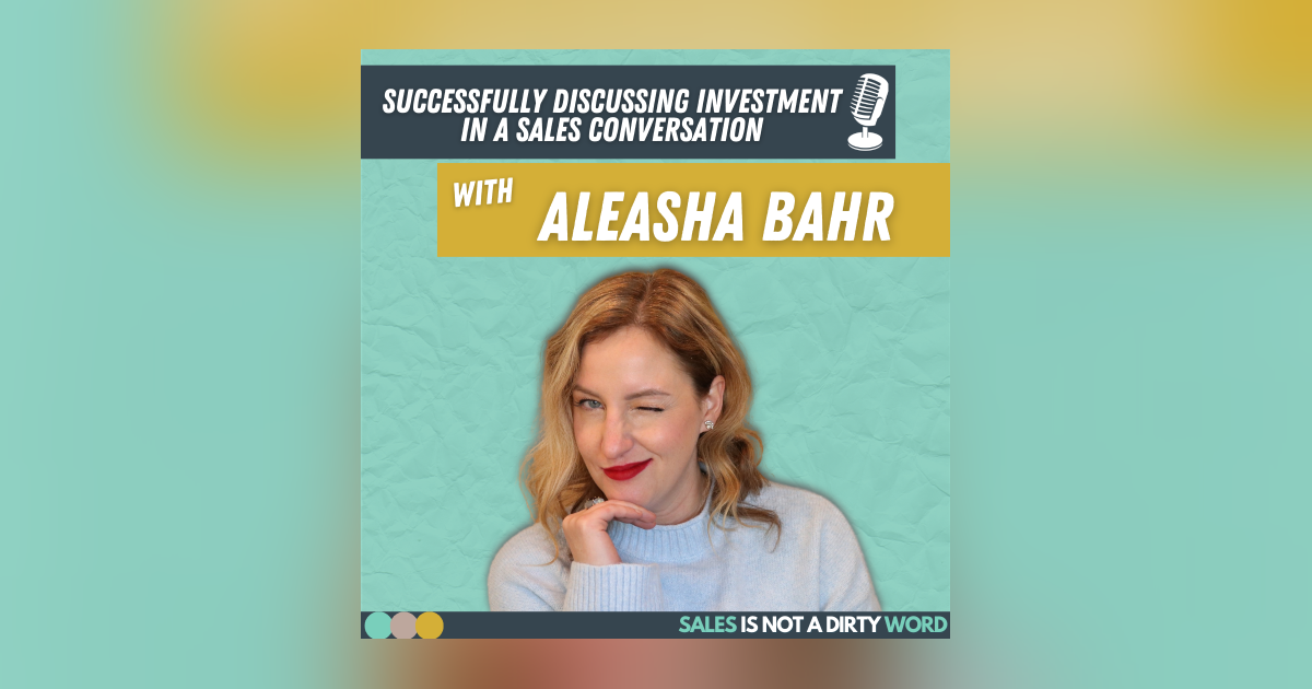 How to Sell without Being Salesy - Discussing Investment How to Sell without Being Salesy - Discussing Investment