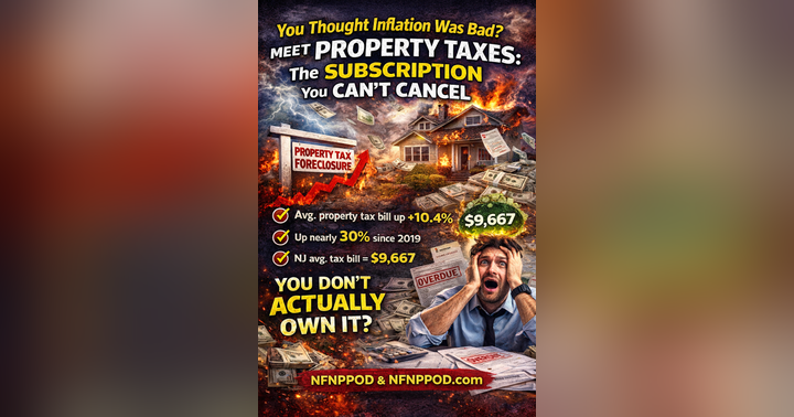 image for You Thought Inflation Was Bad? Meet Property Taxes: The Subscription You Can’t Cancel